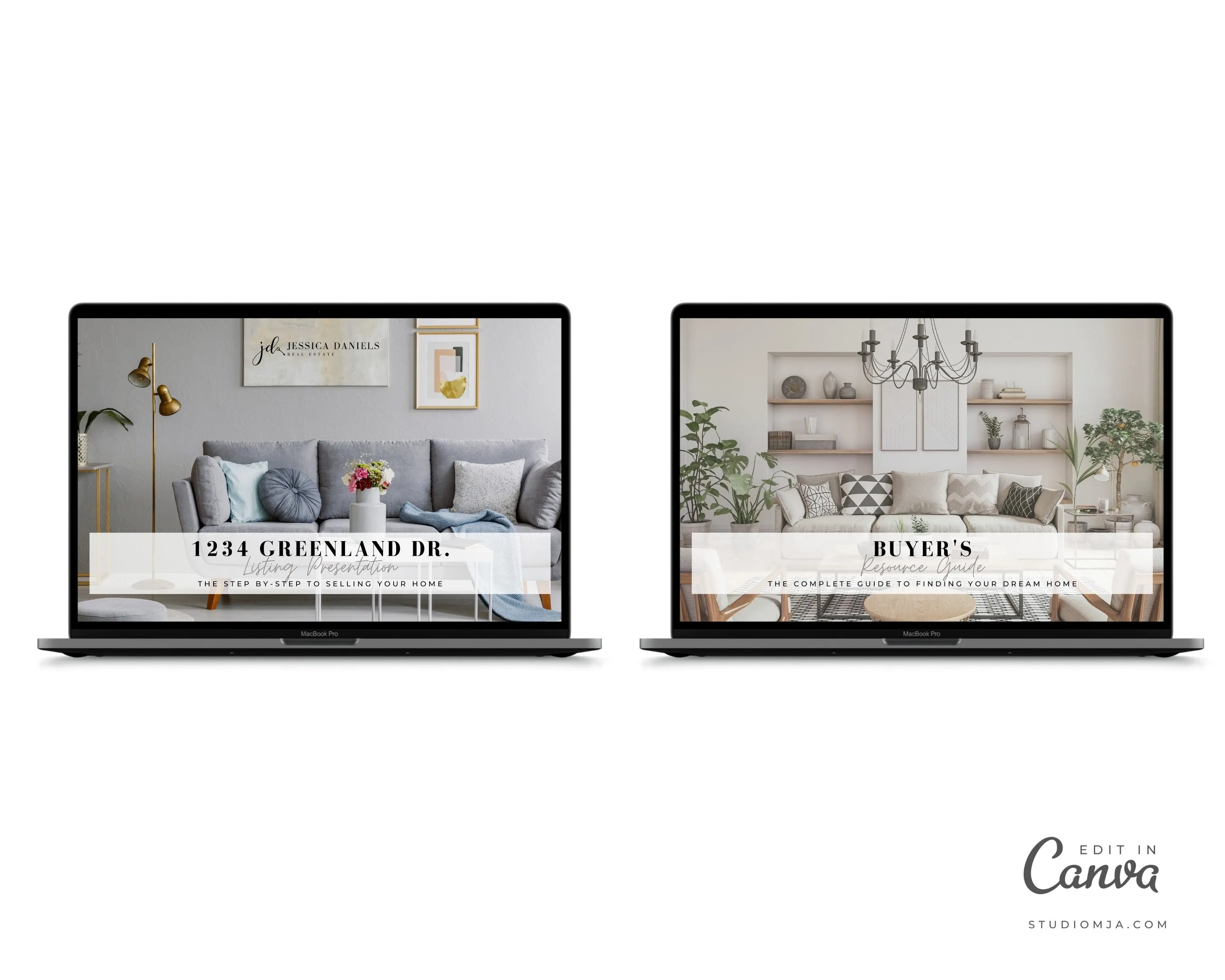 Real Estate Presentation Set Templates