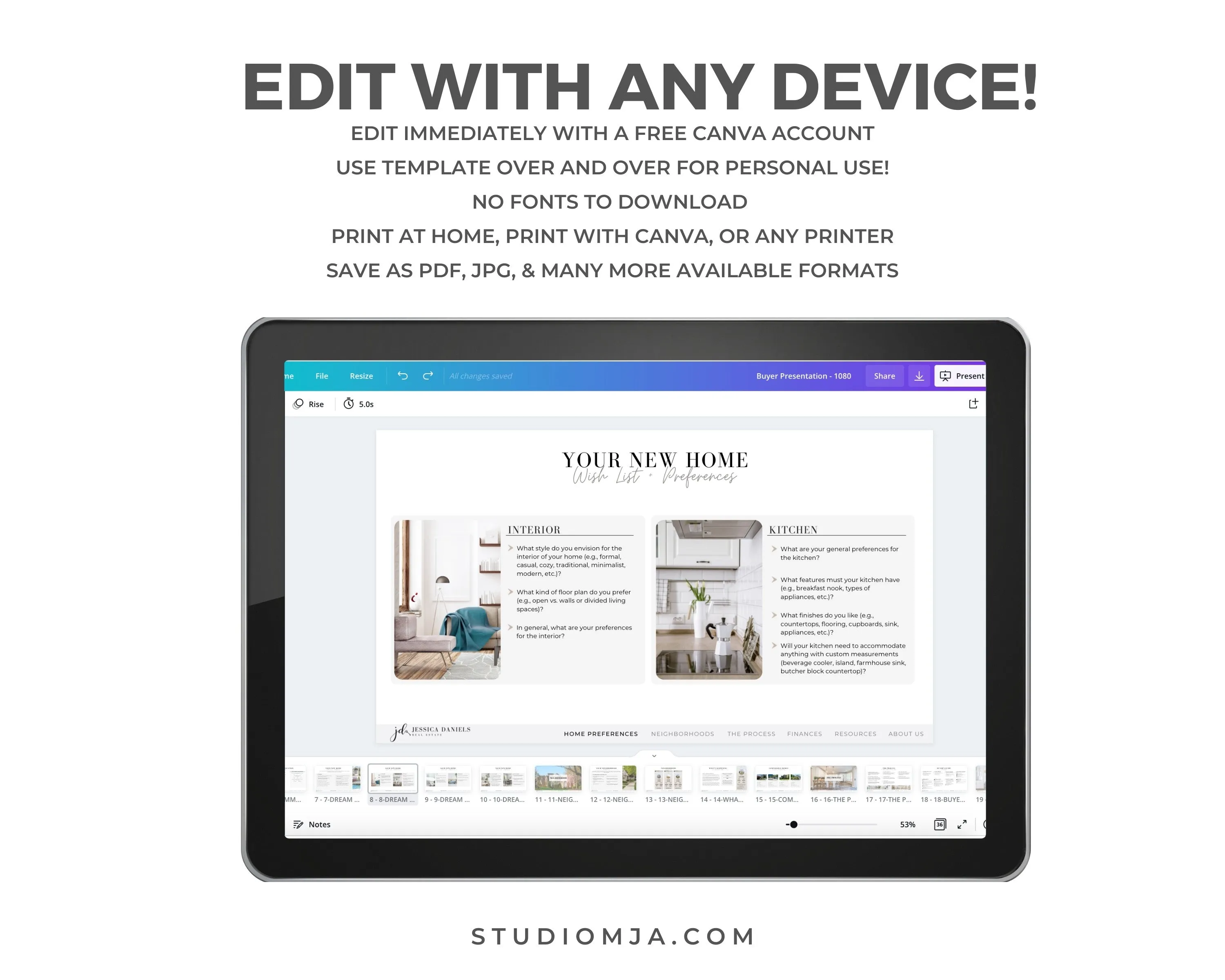 Real Estate Seller Buyer Guide Complete Set Templates