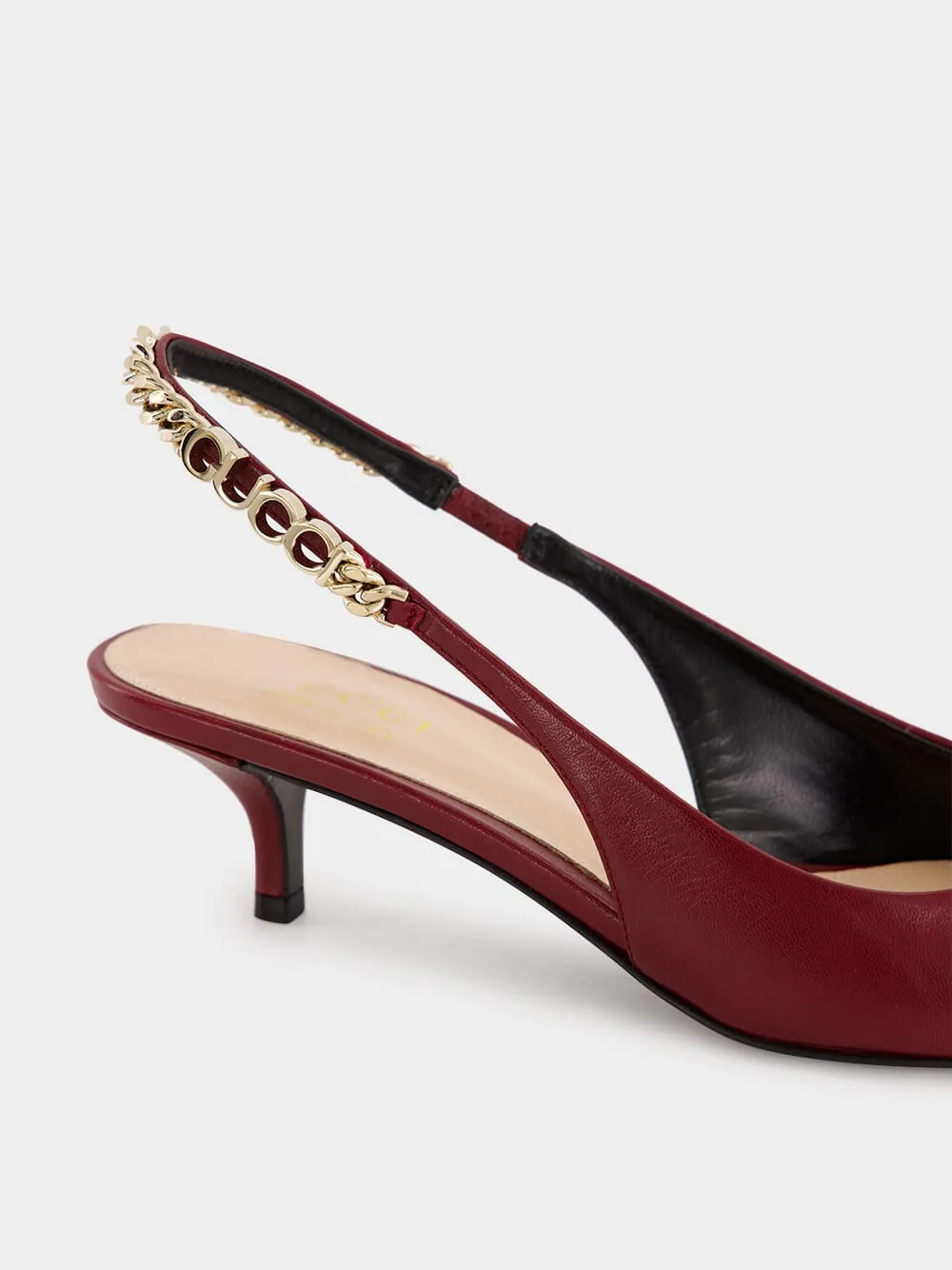 Rosso Ancora Signoria Pumps