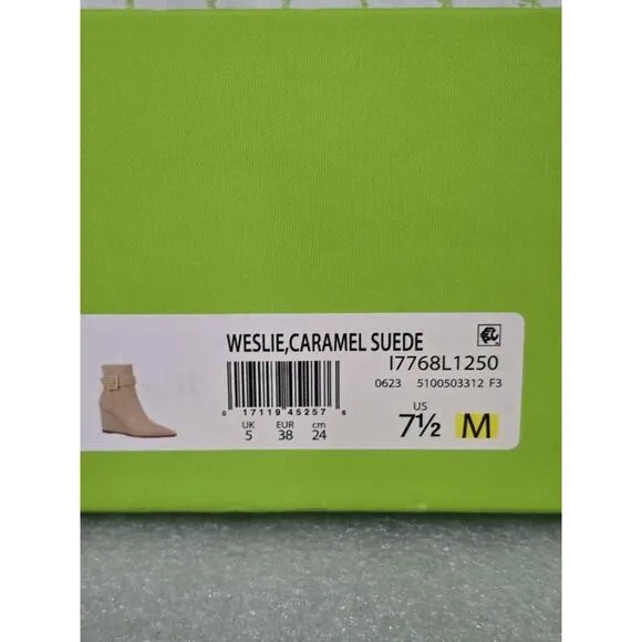 Sam Edelman Weslie Fashion Boot Golden Caramel 7.5 Medium