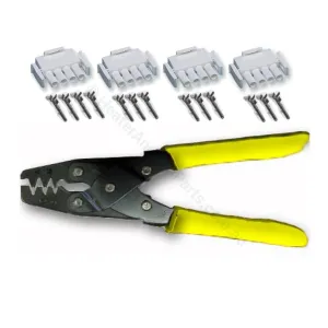 Spa AMP Lead & Tool Kit - Crimper & Male Plugs - Combo Kit