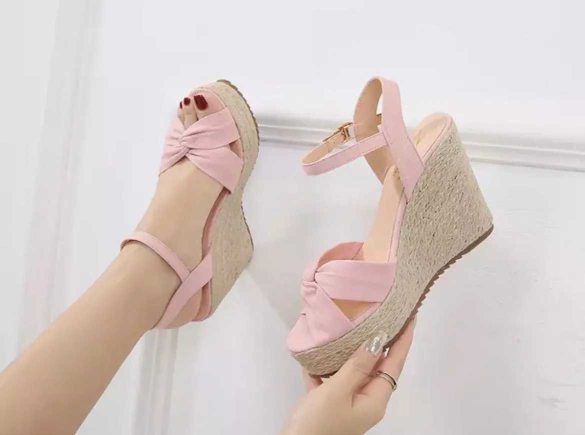 Stella BowKnot Wedges