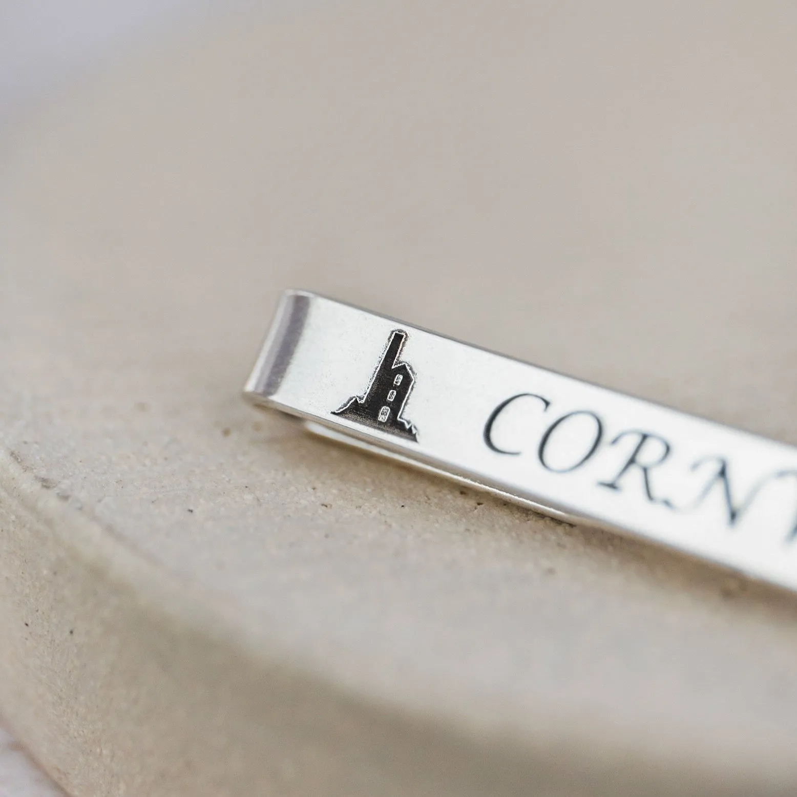 Sterling Silver Cornwall Tie Slide