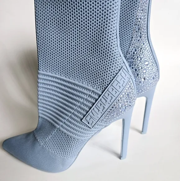 Steve Madden Maxwelle Booties Blue size 9