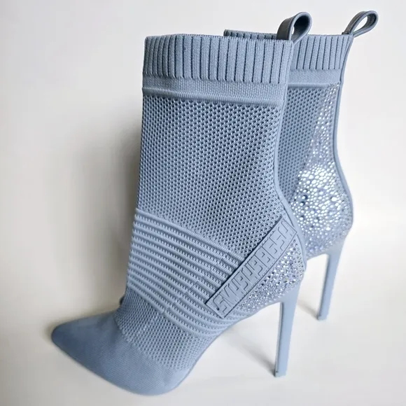 Steve Madden Maxwelle Booties Blue size 9