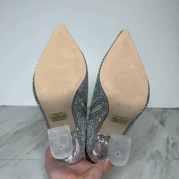 Steve Madden Vivy Rhinestone Pointy Toe Bootie 7 1/2 M