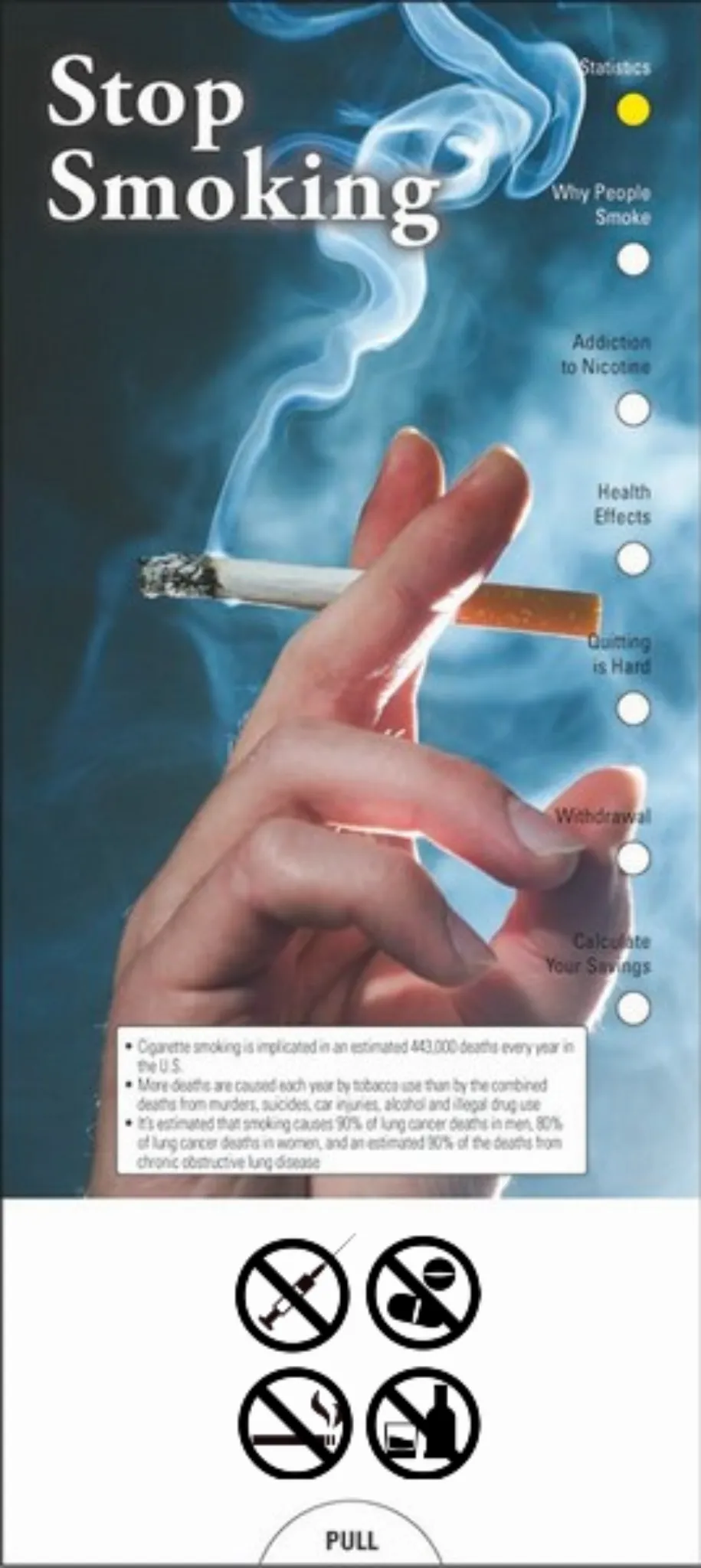 Stop Smoking Slide Chart - #403778