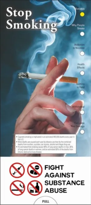 Stop Smoking Slide Chart - #403778
