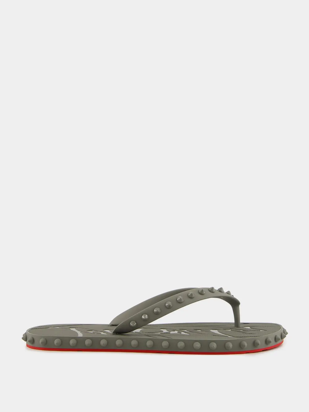 Super Loubi Flip-Flops in Smoke Grey