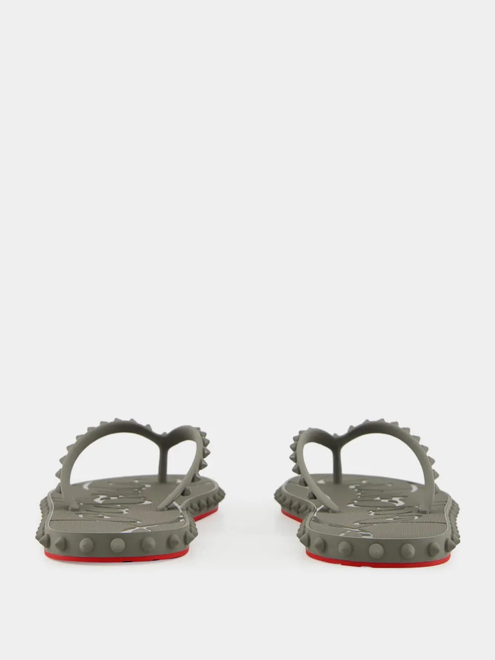 Super Loubi Flip-Flops in Smoke Grey
