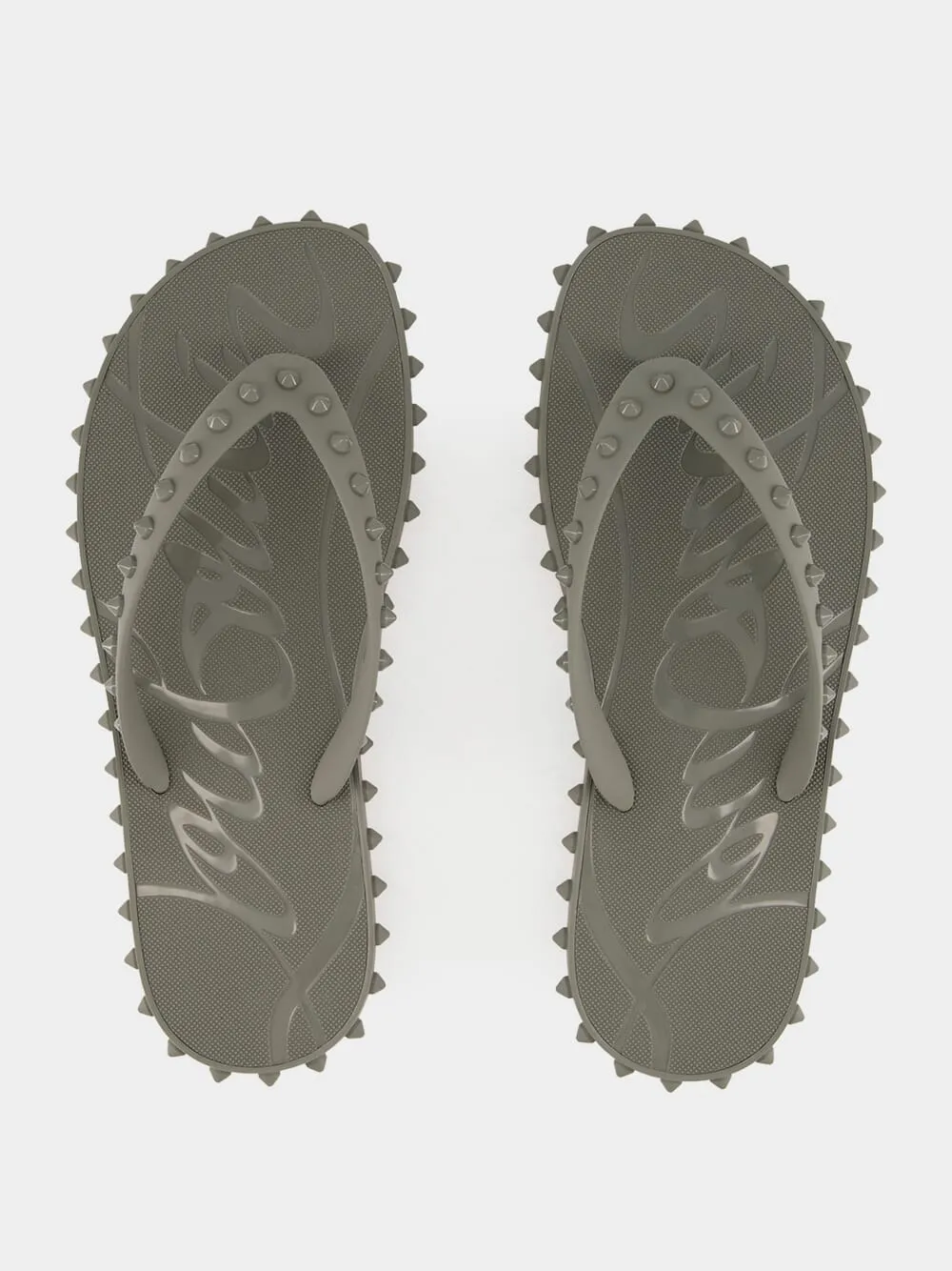Super Loubi Flip-Flops in Smoke Grey