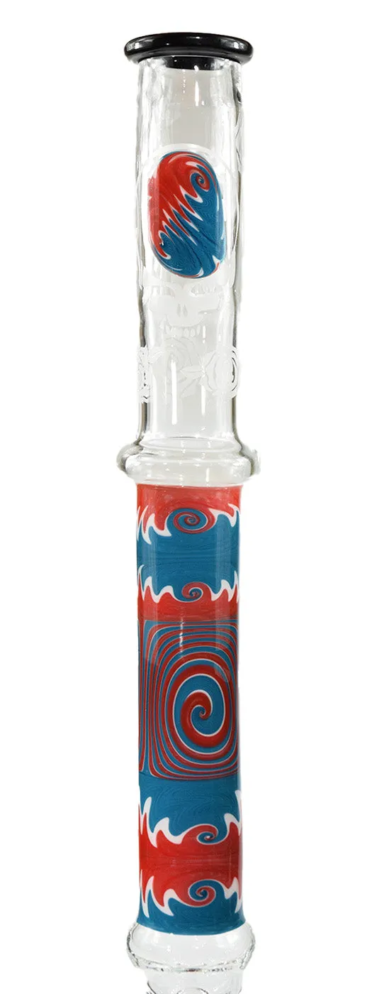 Tall Grateful Dead Bong by Phil Sundling