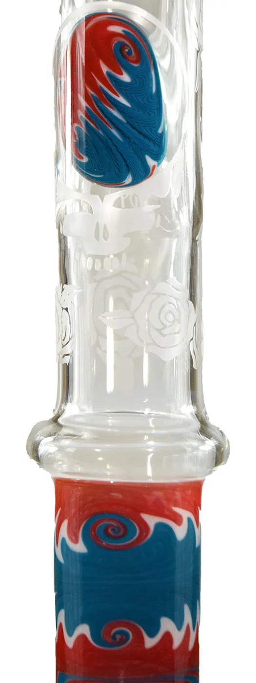 Tall Grateful Dead Bong by Phil Sundling
