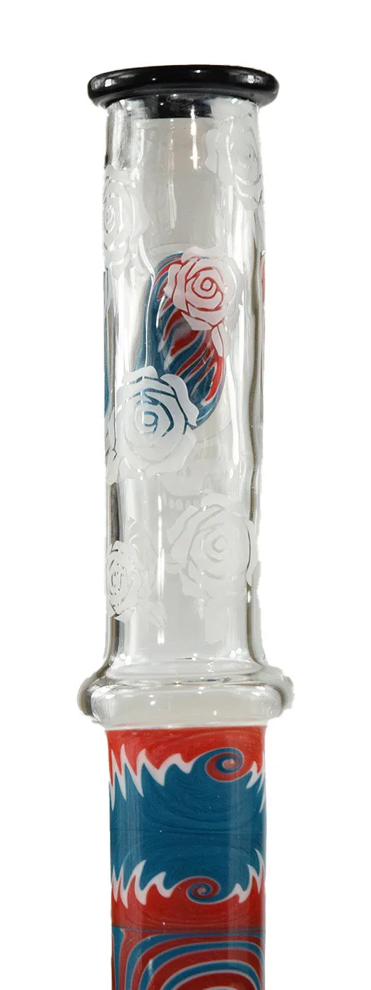 Tall Grateful Dead Bong by Phil Sundling