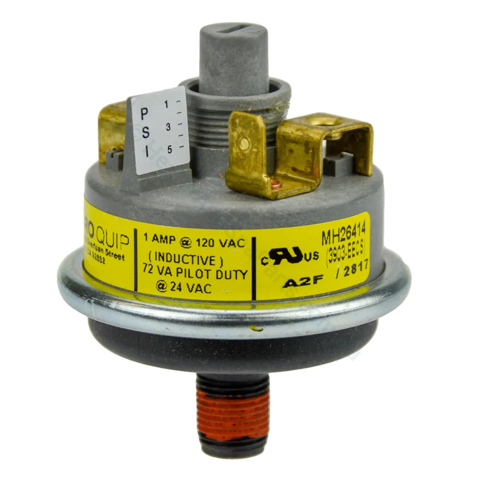 Tecmark Hydroquip Adjustable Pressure Switch - Universal - 1/8" NPT - 3902 3903