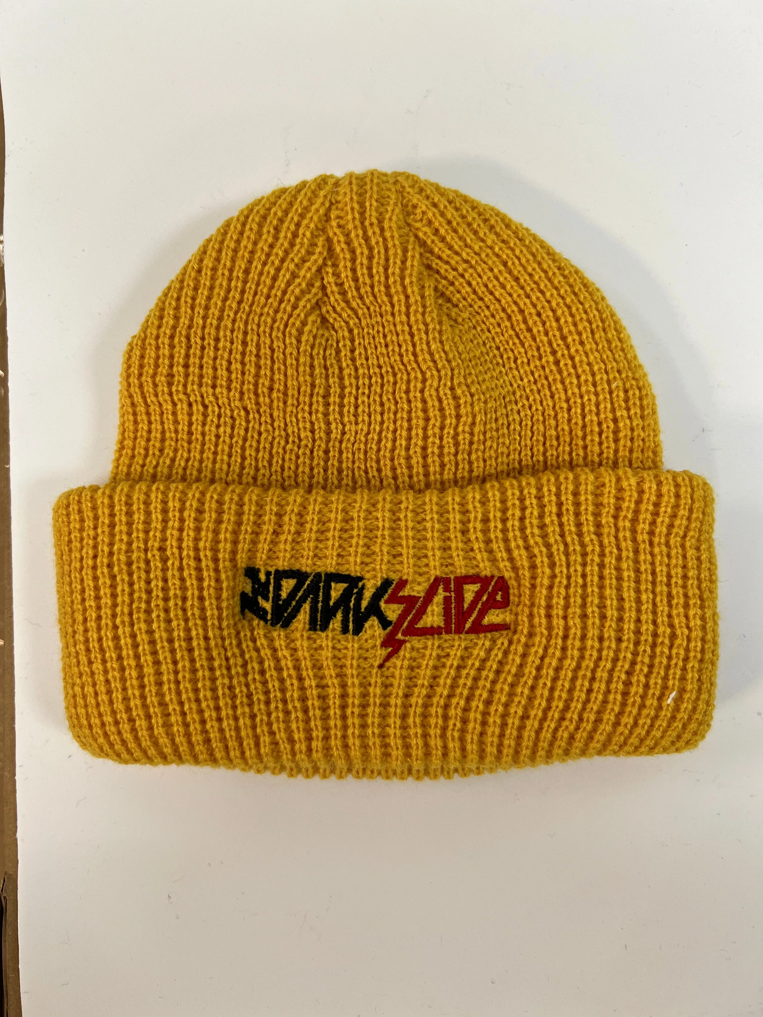 The Dark Slide "Lightning Logo" Large Knit Beanie