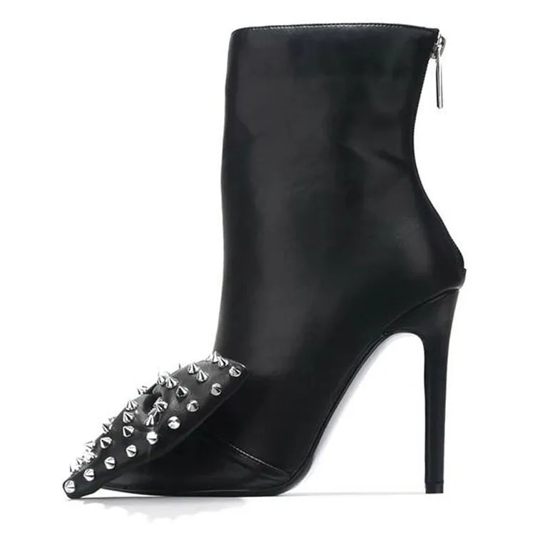 The Stiletto Bow Booties