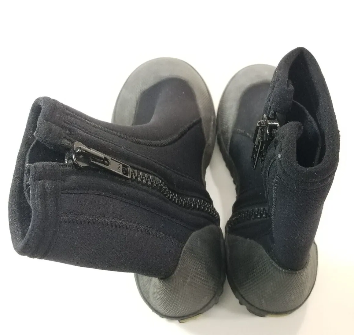 Tilos Titanium Zipper Neoprene Booties Boots 3mm SIZE 6 Scuba Dive