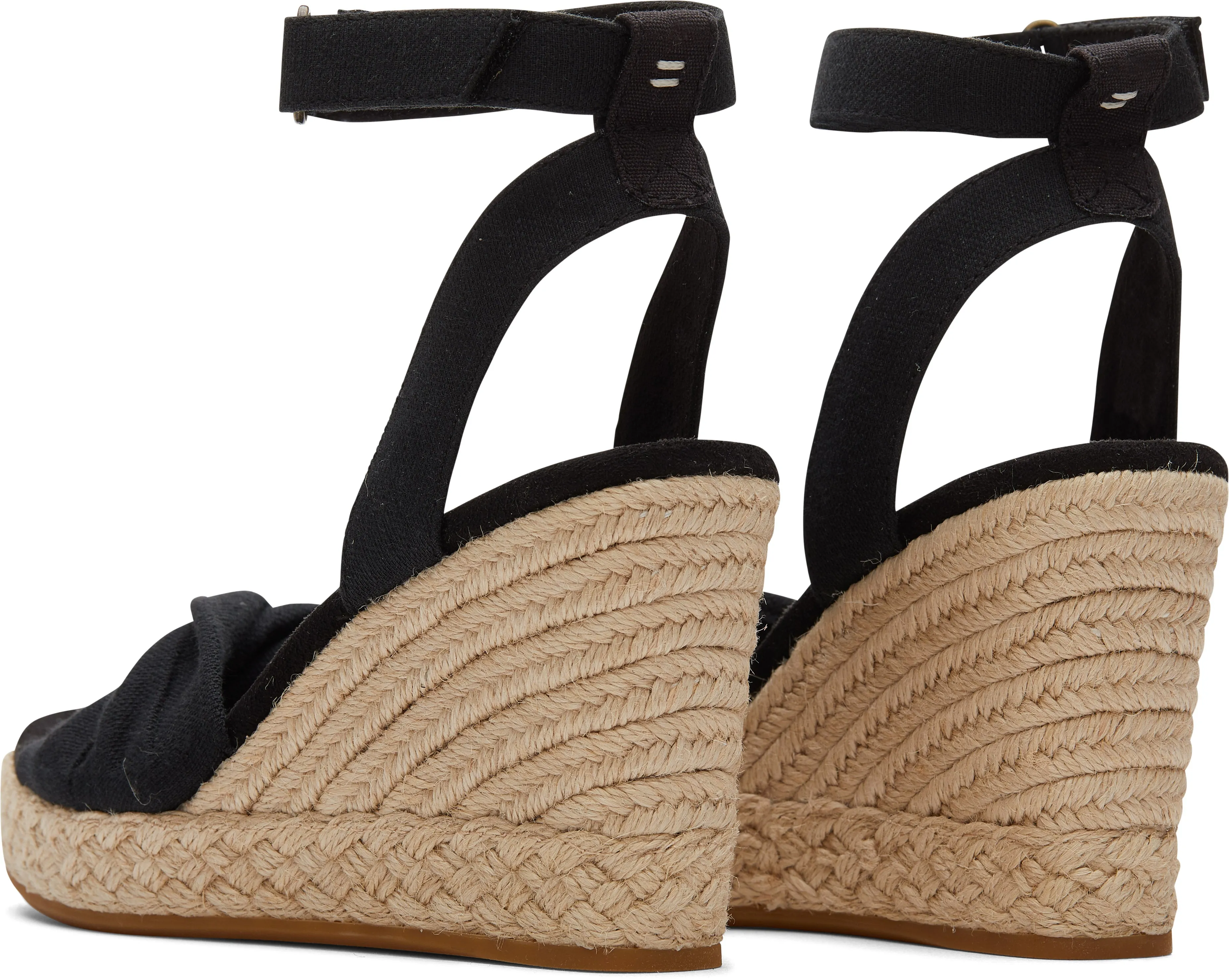 Toms Women Marisela Black Slubby Woven