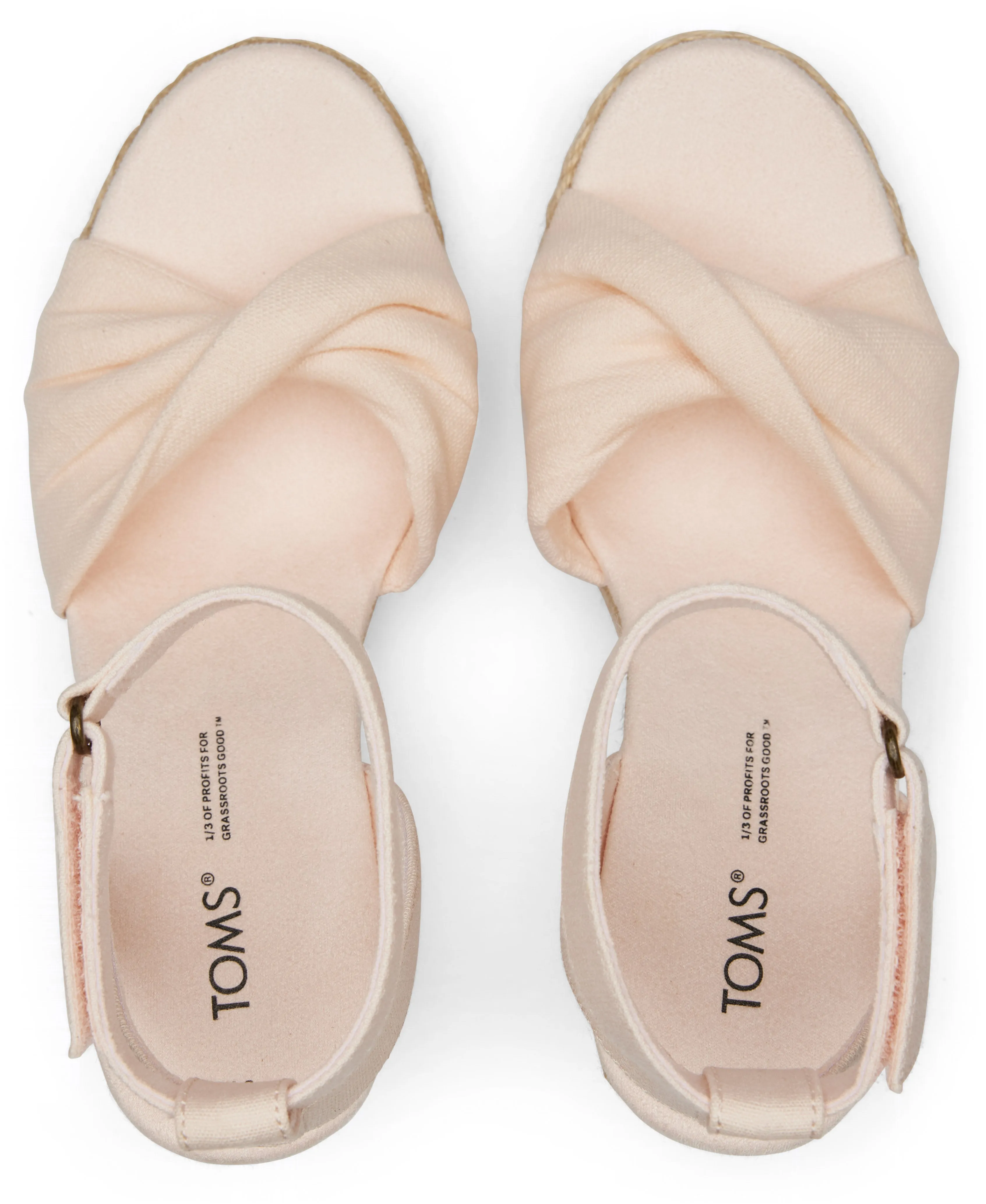 Toms Women Marisela Dusty Peach Slubby Woven