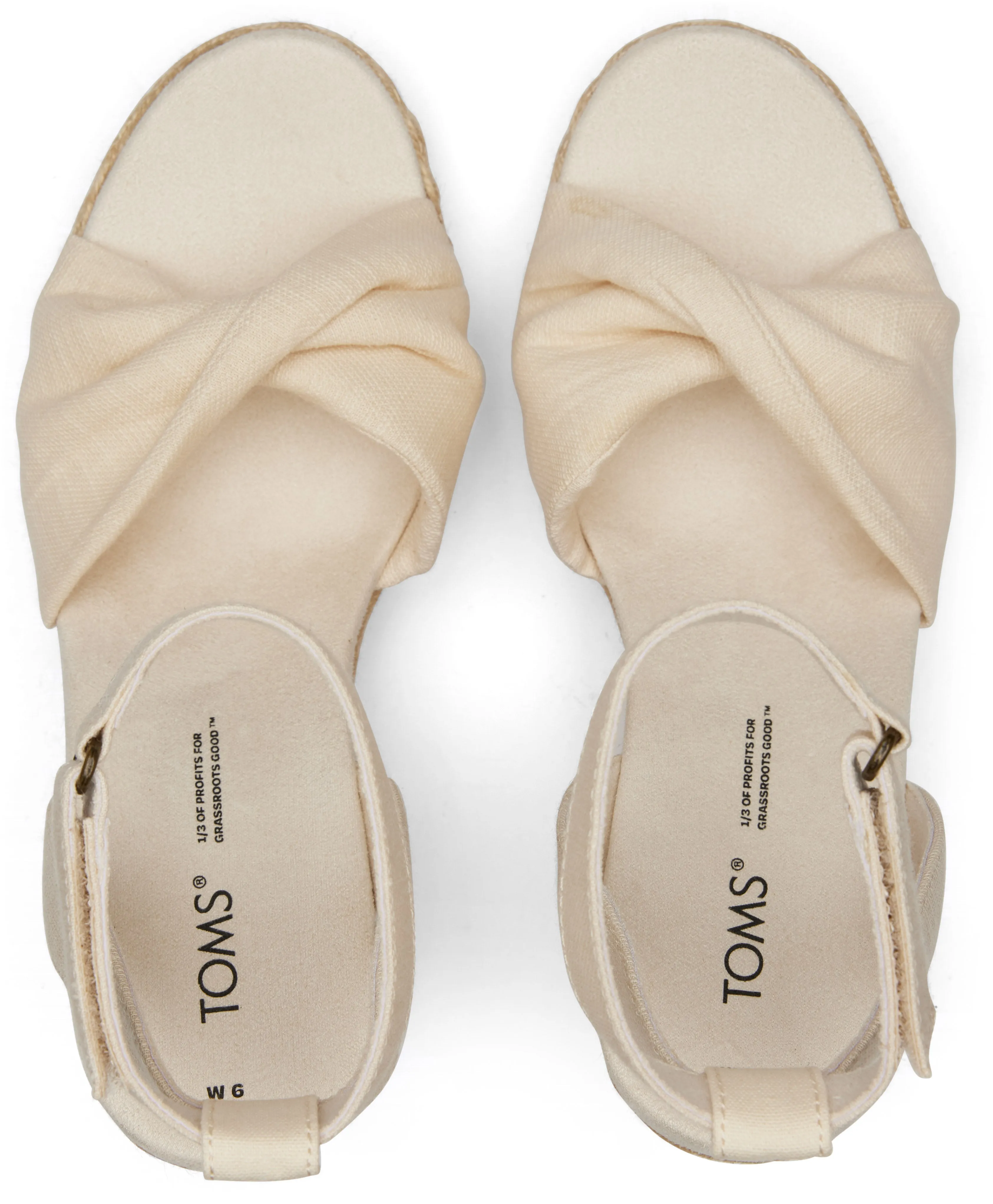 Toms Women Marisela Natural Slubby Woven