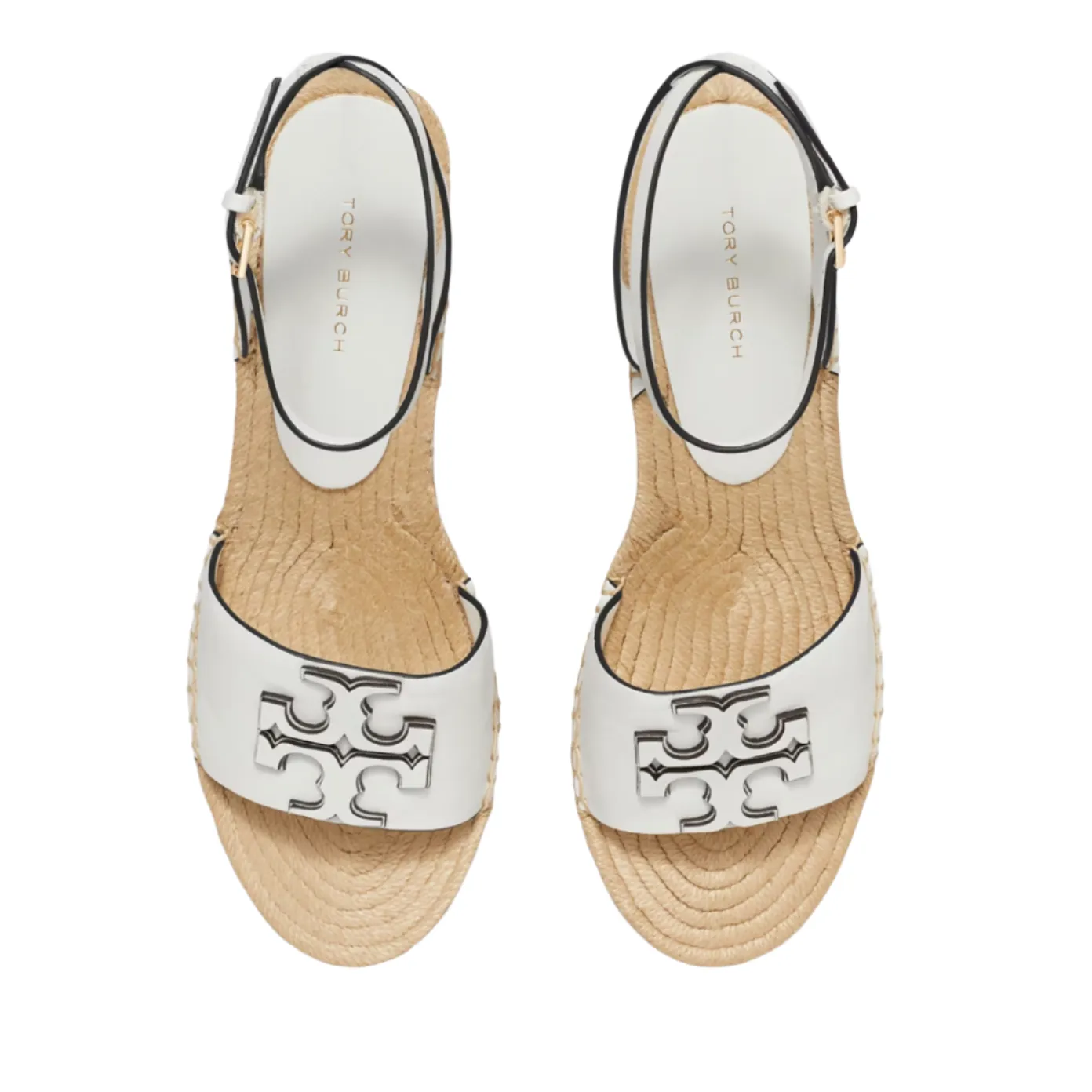 Tory Burch Ines Wedge Espadrille 50MM Goat Leather