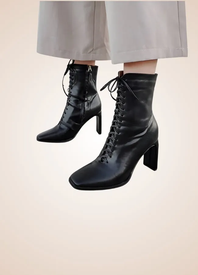 Victorian Pointed Toe Boots