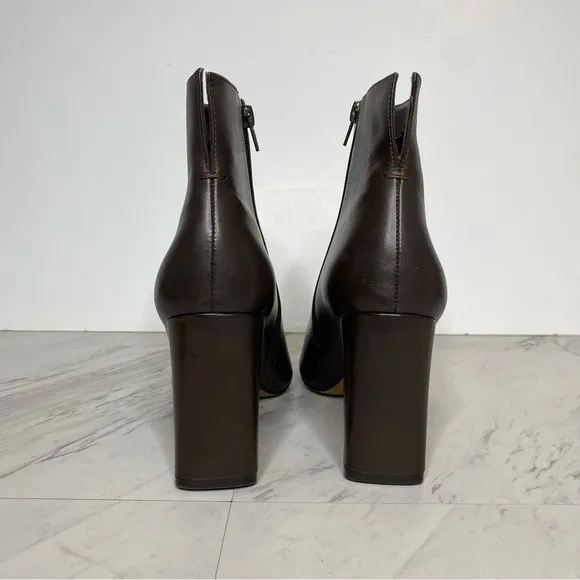 Vince Camuto Cammen Pointed Toe Brown Bootie 10 10 1/2
