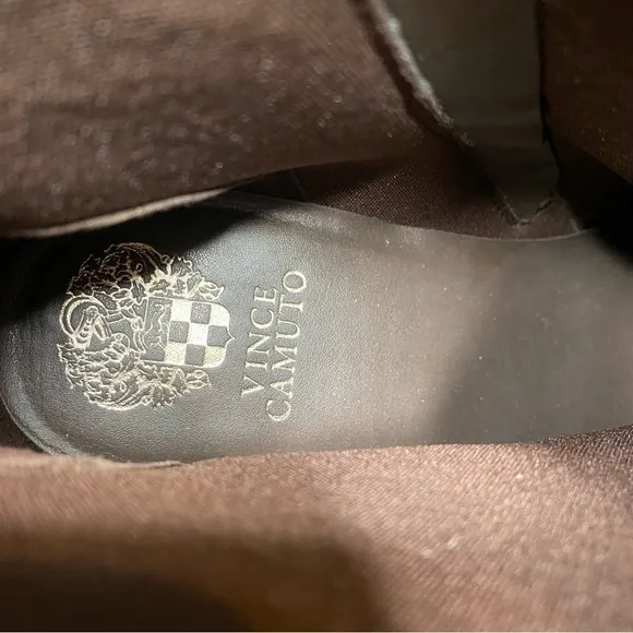 Vince Camuto Cammen Pointed Toe Brown Bootie 10 10 1/2