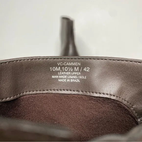 Vince Camuto Cammen Pointed Toe Brown Bootie 10 10 1/2