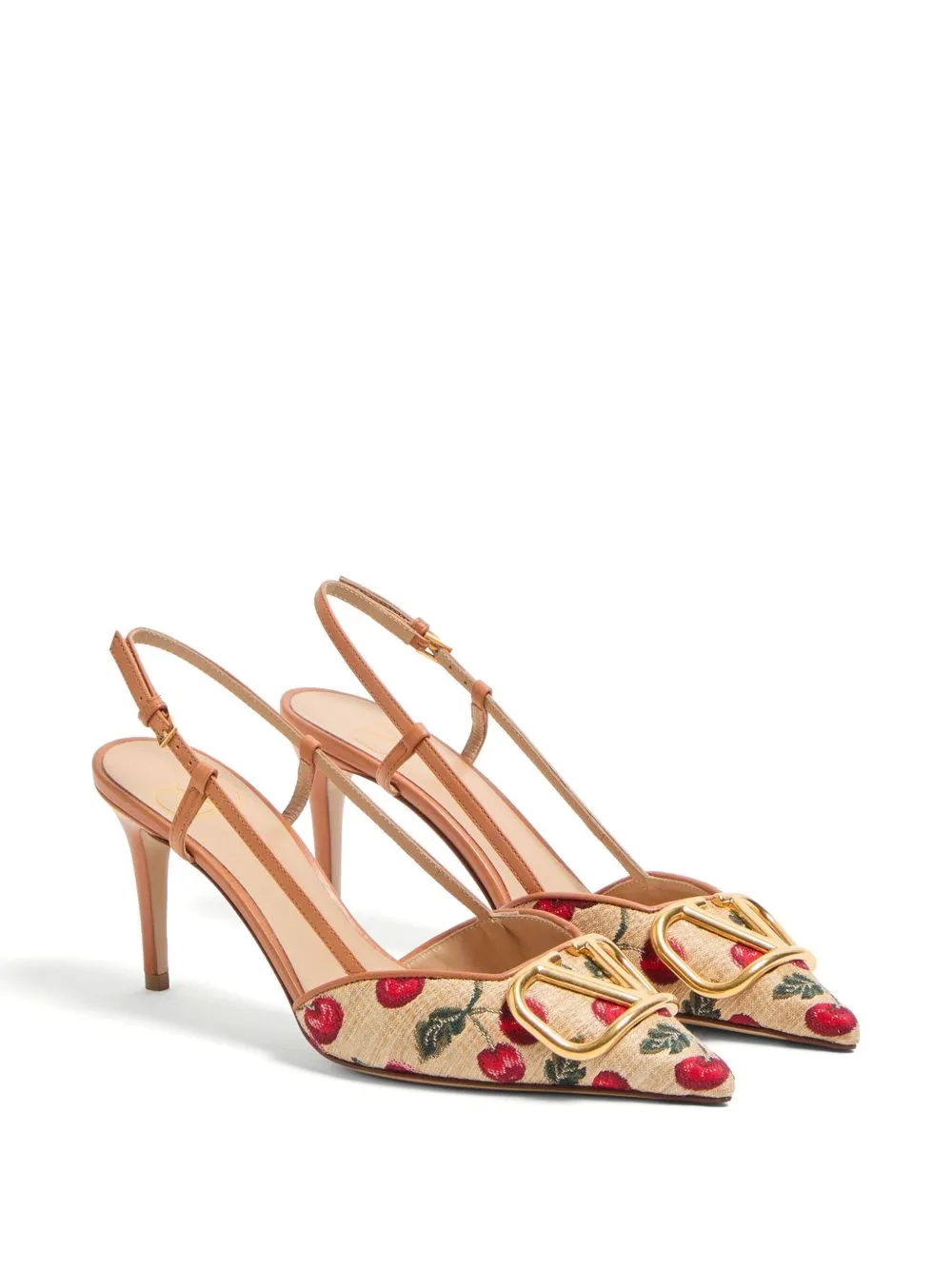 Vlogo signature slingback pumps