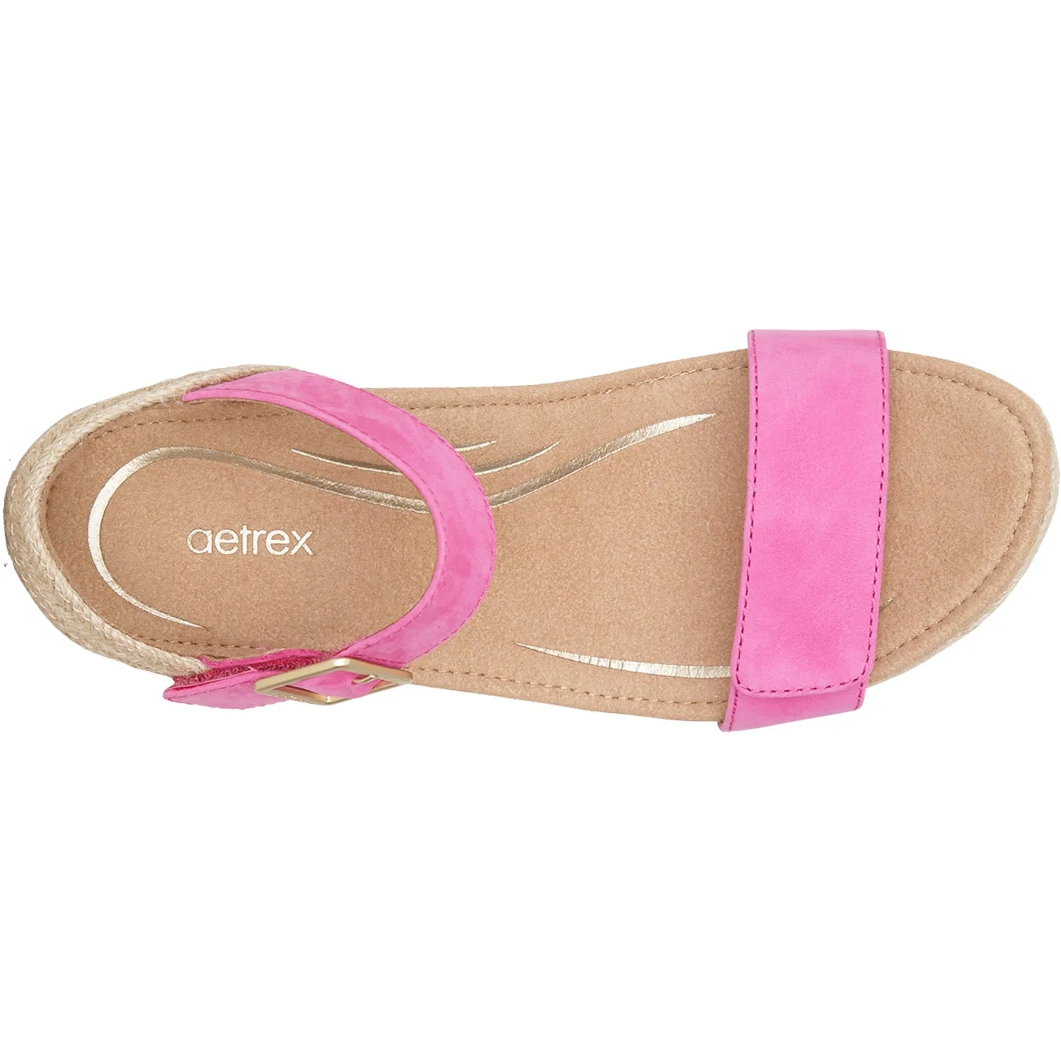 Women's Aetrex Sydney Azalea Suede