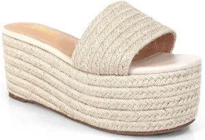 Women's Espadrille Platform Toe Band Sandal - BUDZA16