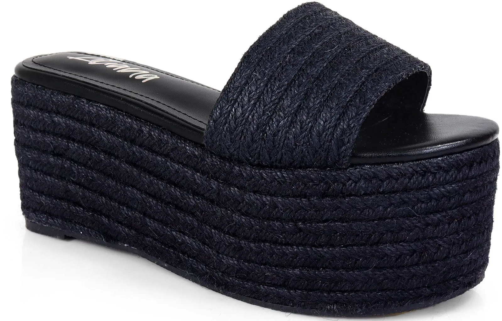 Women's Espadrille Platform Toe Band Sandal - BUDZA16