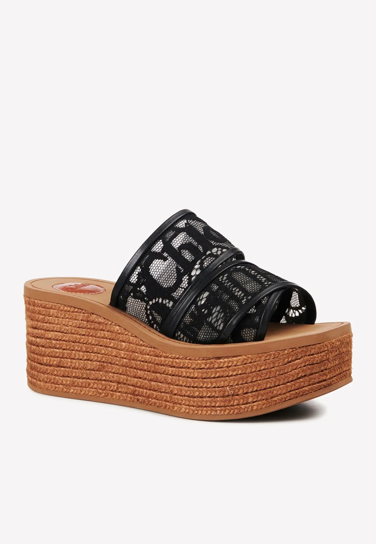 Woody 65 Espadrille Platform Lace Sandals