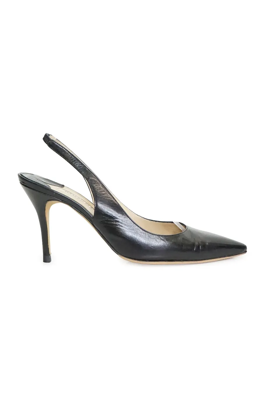 [WS4708] Manolo Blahnik | Mid Heel Pump