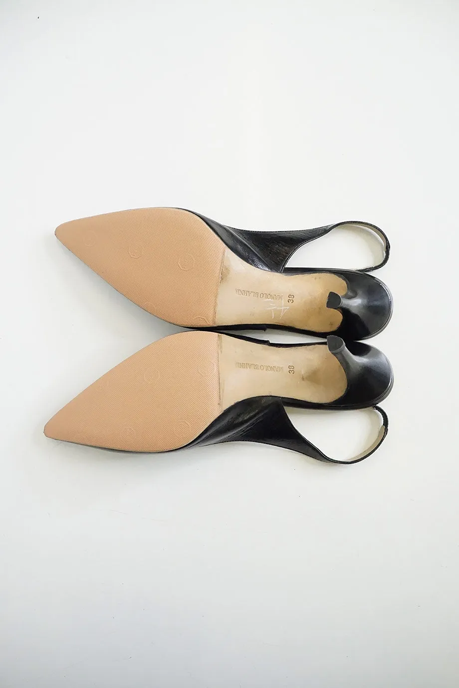 [WS4708] Manolo Blahnik | Mid Heel Pump