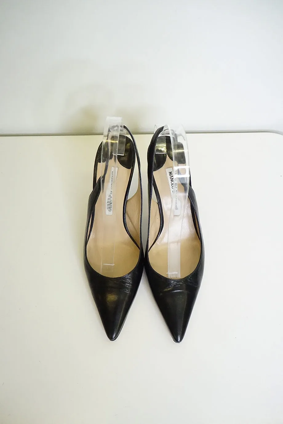 [WS4708] Manolo Blahnik | Mid Heel Pump