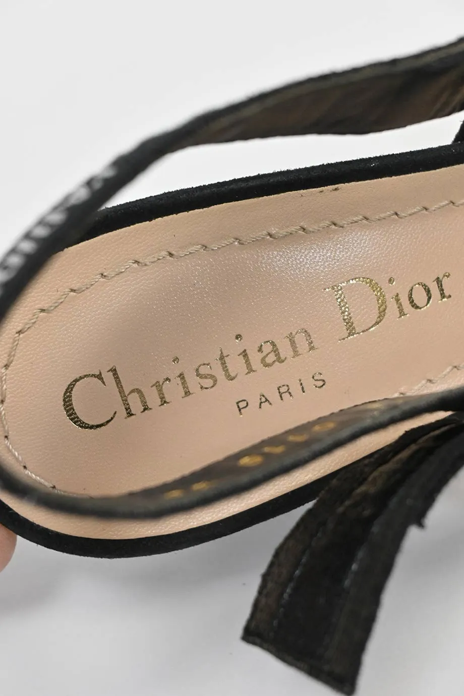 [WS6705] Christian Dior | Mid Heel Pump