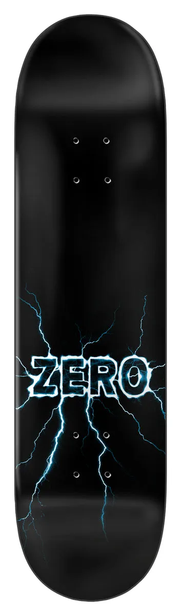 ZERO "LIGHTNING ARMY" LOGO 8.25" SKATEBOARD DECK