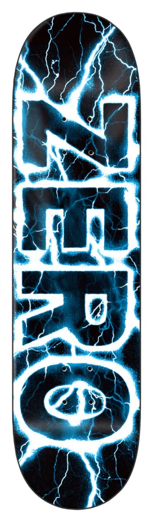 ZERO "LIGHTNING ARMY" LOGO 8.25" SKATEBOARD DECK