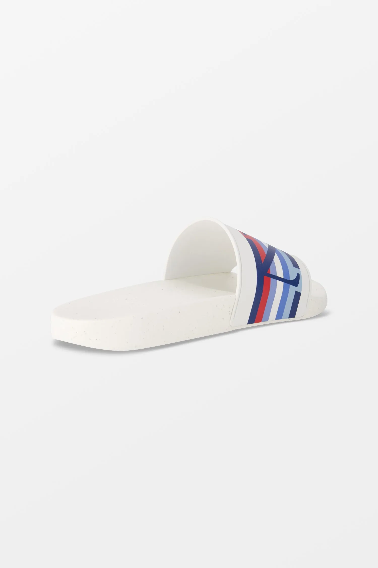 Zilli White Waterfront Slides